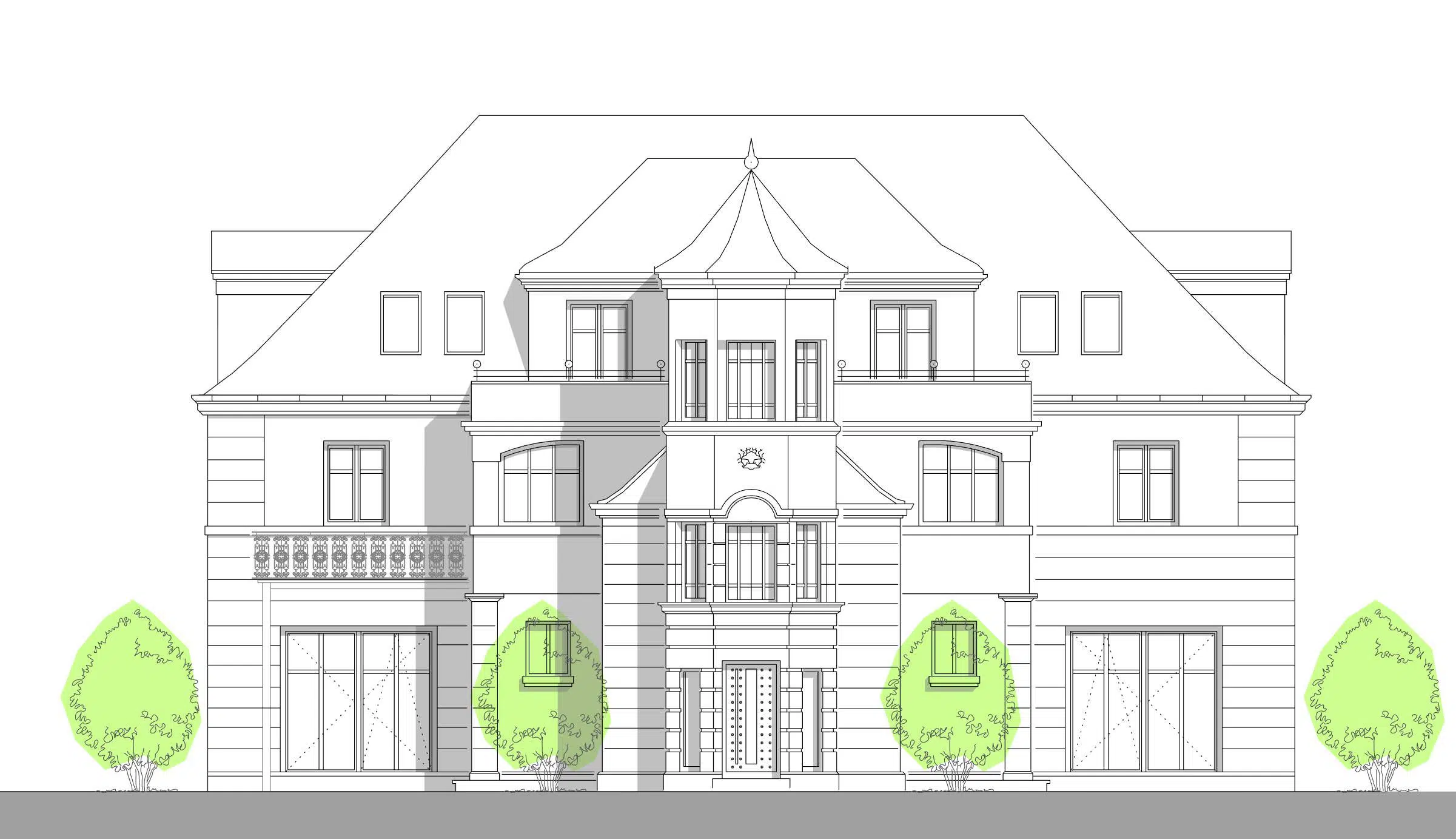 Nürnberg_Mehrfamilienhaus_Hammerwerkstr_Ansicht Süd