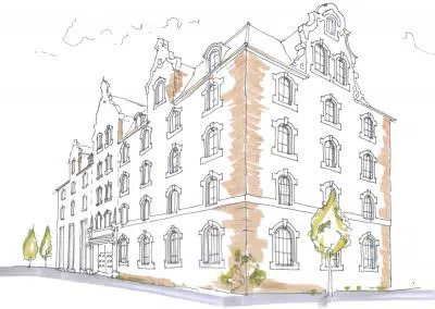 Umbau Nürnberg – Mälzerei in Wohnhaus