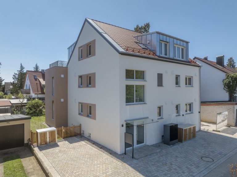 Wallensteinstra&szlig;e N&uuml;rnberg &ndash; Stra&szlig;enansicht nach Umbau und Erweiterung