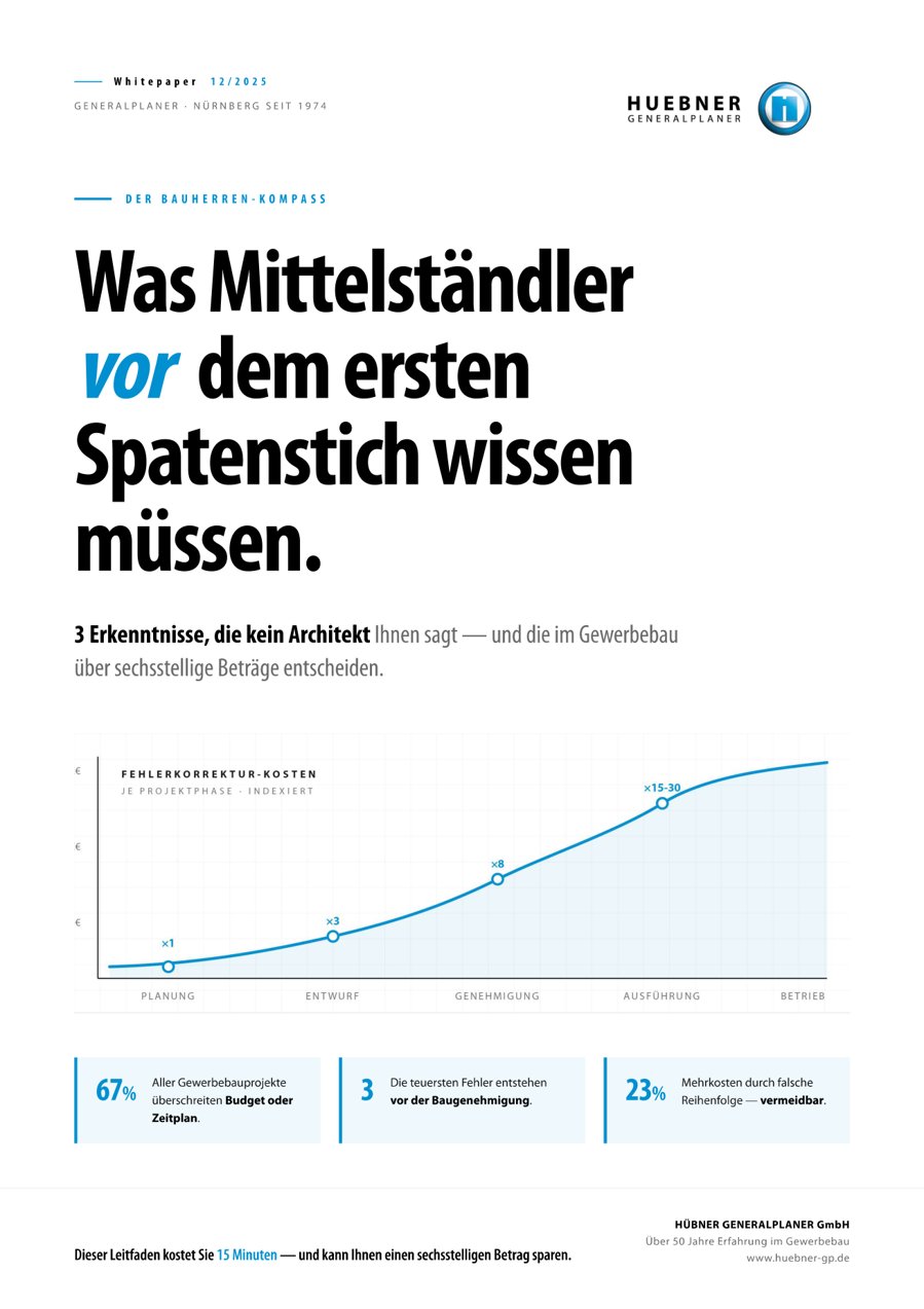 Whitepaper: Der Bauherren-Kompass &ndash; Deckblatt