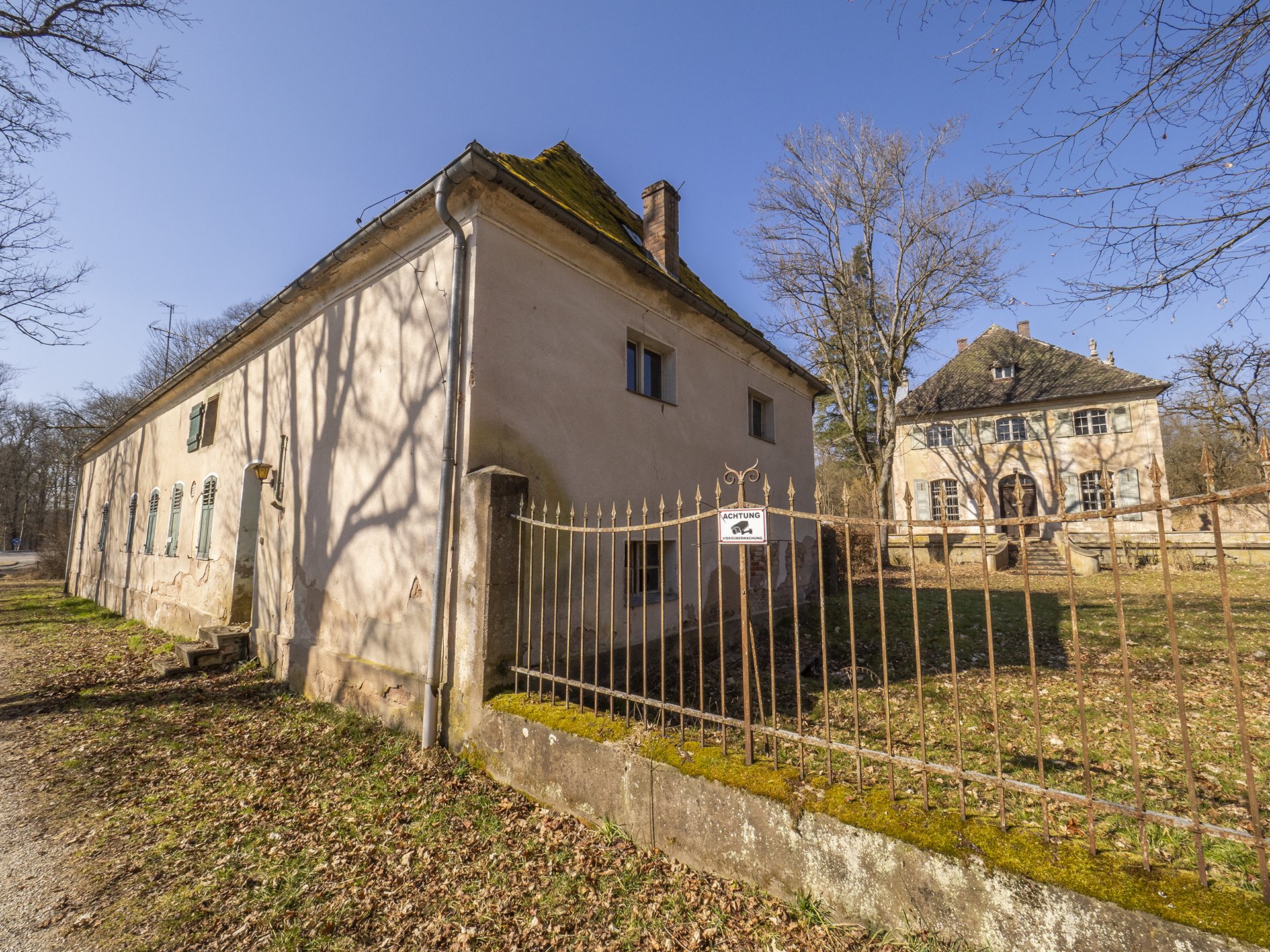 Orangerie und historische Zaunanlage am Appelhof &ndash; Bestand
