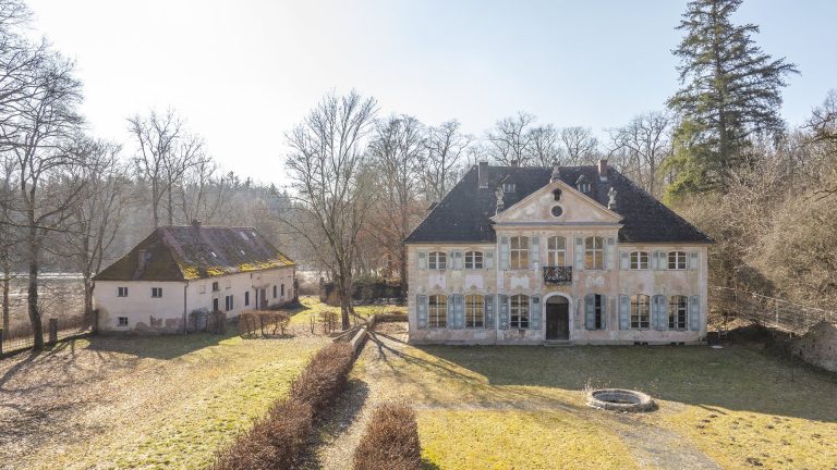 Schloss Appelhof in Allersberg mit Orangerie &ndash; Bestand vor der Sanierung